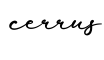 单词cerrus书写