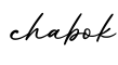 单词chabok书写