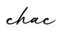 单词chac书写