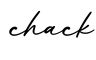 单词chack书写