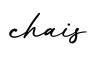 单词chais书写