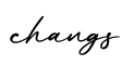单词changs书写