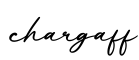 单词chargaff书写