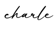 单词charle书写