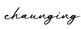 单词chaunging书写