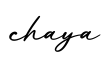 单词chaya书写