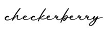 单词checkerberry书写