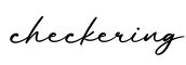 单词checkering书写