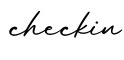 单词checkin书写