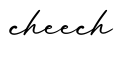 单词cheech书写