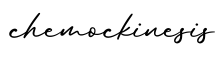 单词chemockinesis书写