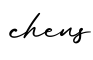 单词chens书写