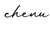 单词chenu书写