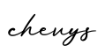 单词chevys书写