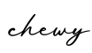 单词chewy书写