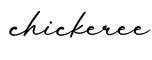 单词chickeree书写