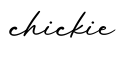 单词chickie书写