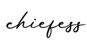 单词chiefess书写