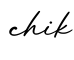 单词chik书写