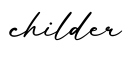 单词childer书写