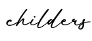 单词childers书写