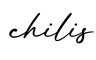 单词chilis书写