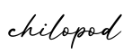 单词chilopod书写
