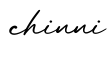 单词chinni书写