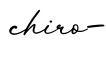 单词chiro-书写