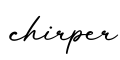 单词chirper书写