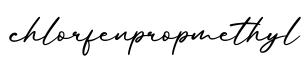 单词chlorfenpropmethyl书写