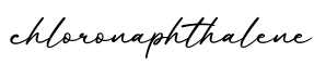 单词chloronaphthalene书写
