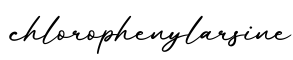 单词chlorophenylarsine书写