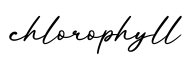 单词chlorophyll书写