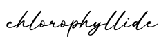 单词chlorophyllide书写
