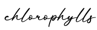 单词chlorophylls书写