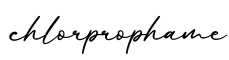 单词chlorprophame书写