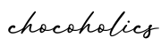 单词chocoholics书写
