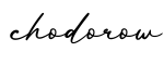 单词chodorow书写