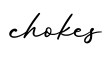 单词chokes书写