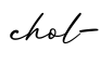 单词chol-书写