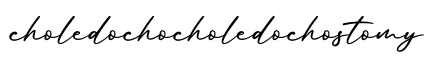 单词choledochocholedochostomy书写
