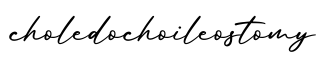 单词choledochoileostomy书写