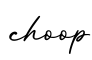 单词choop书写
