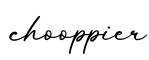 单词chooppier书写