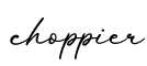单词choppier书写