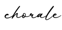 单词chorale书写