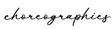 单词choreographies书写