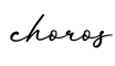 单词choros书写