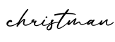 单词christman书写